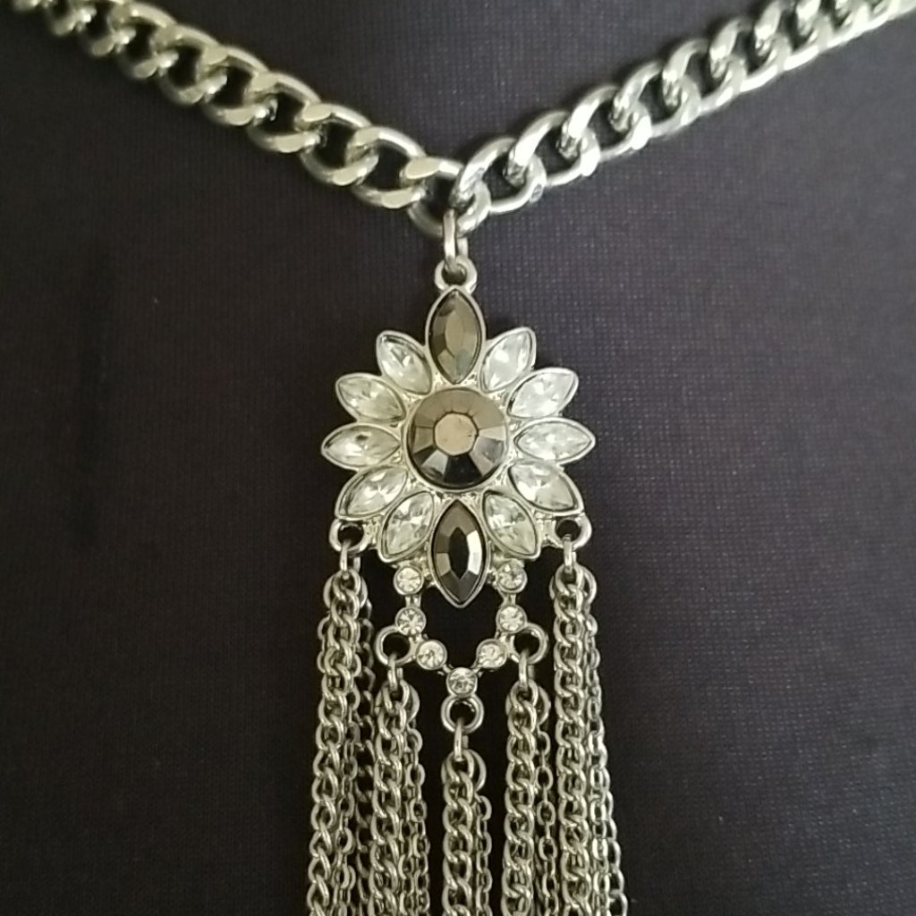 Statement Choker/Earring Set.